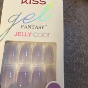Kiss Gel Fantasy Jelly Color Nails - Lavender